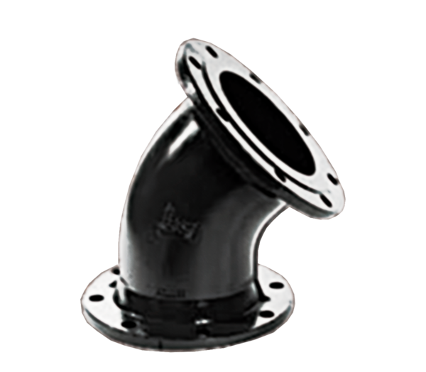 Curva 45° Flange